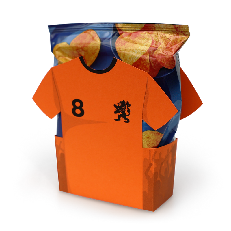 Voetbalshirt traktatiedoosje