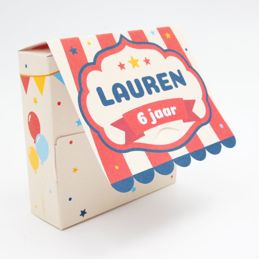 Circus wafeldoosje