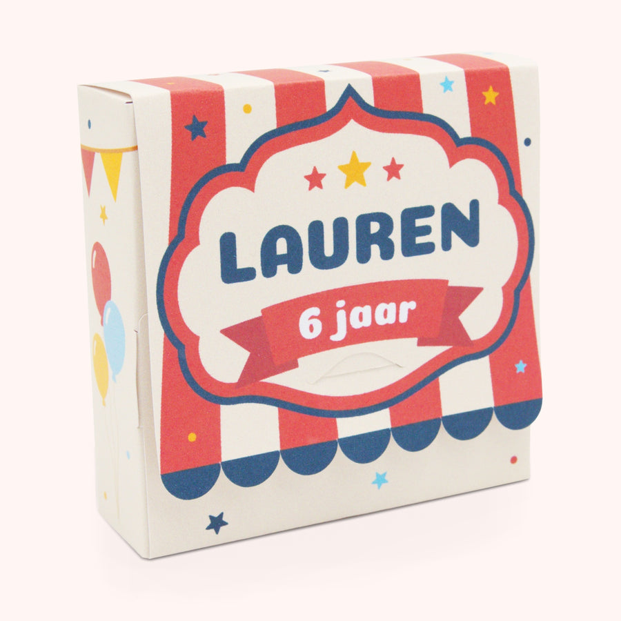 Circus wafeldoosje